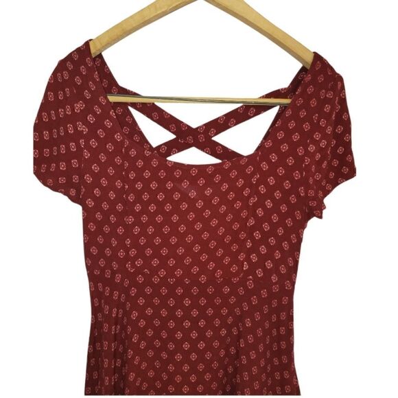 Urban Outfitters Kimchi Blue As Seen on TV Red Dot Mini Skater Dress S - Picture 5 of 12